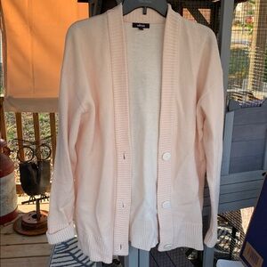 NWT Allbirds Pink Aspen Cardi Merino Wool Oversized Cardigan